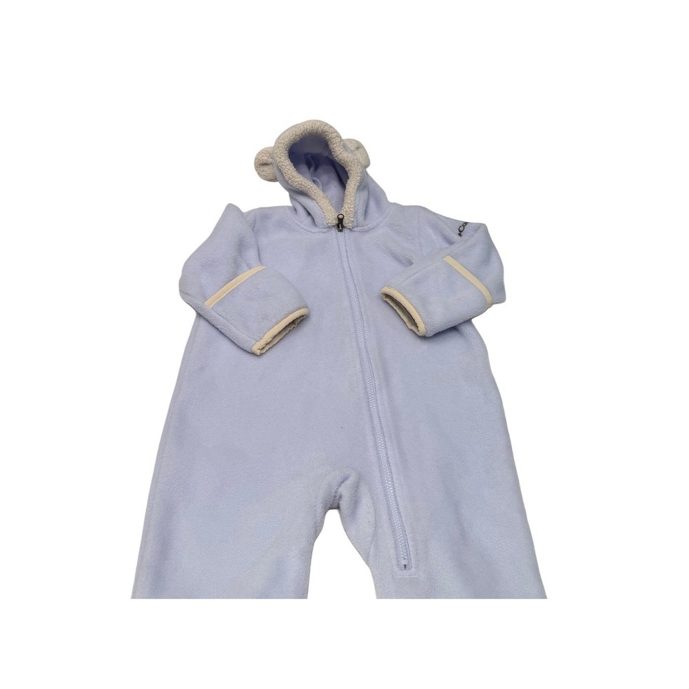 Columbia Baby Warm Bunting One Piece Hooded Light Purple Size 6-12 Month